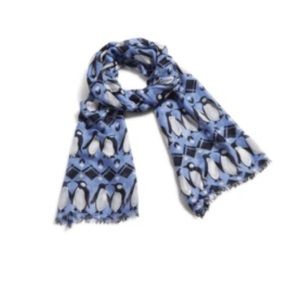 Vera Bradley “Playful Penguins Blue” Scarf